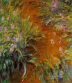 The Path through the Irises Claude Monet Impressionism Flowers